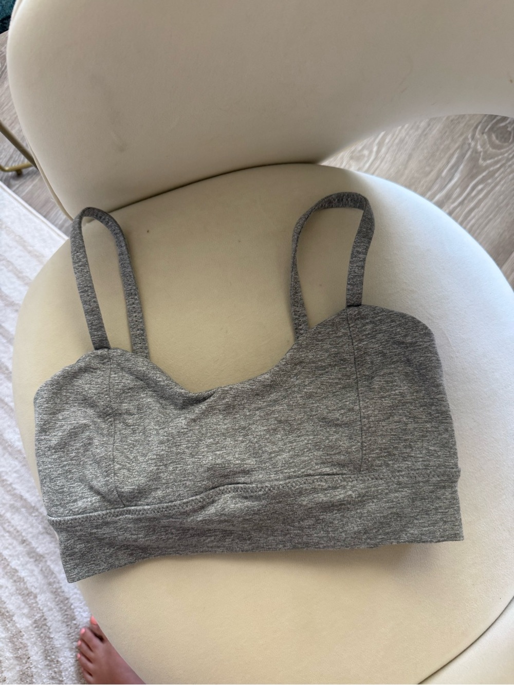 Aeropostale Heather Gray Seamless Bralette